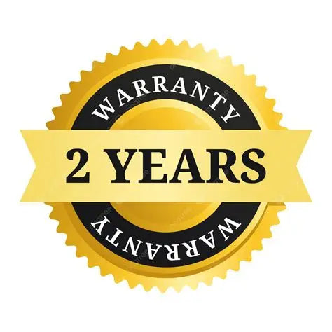 2-Year Warranty